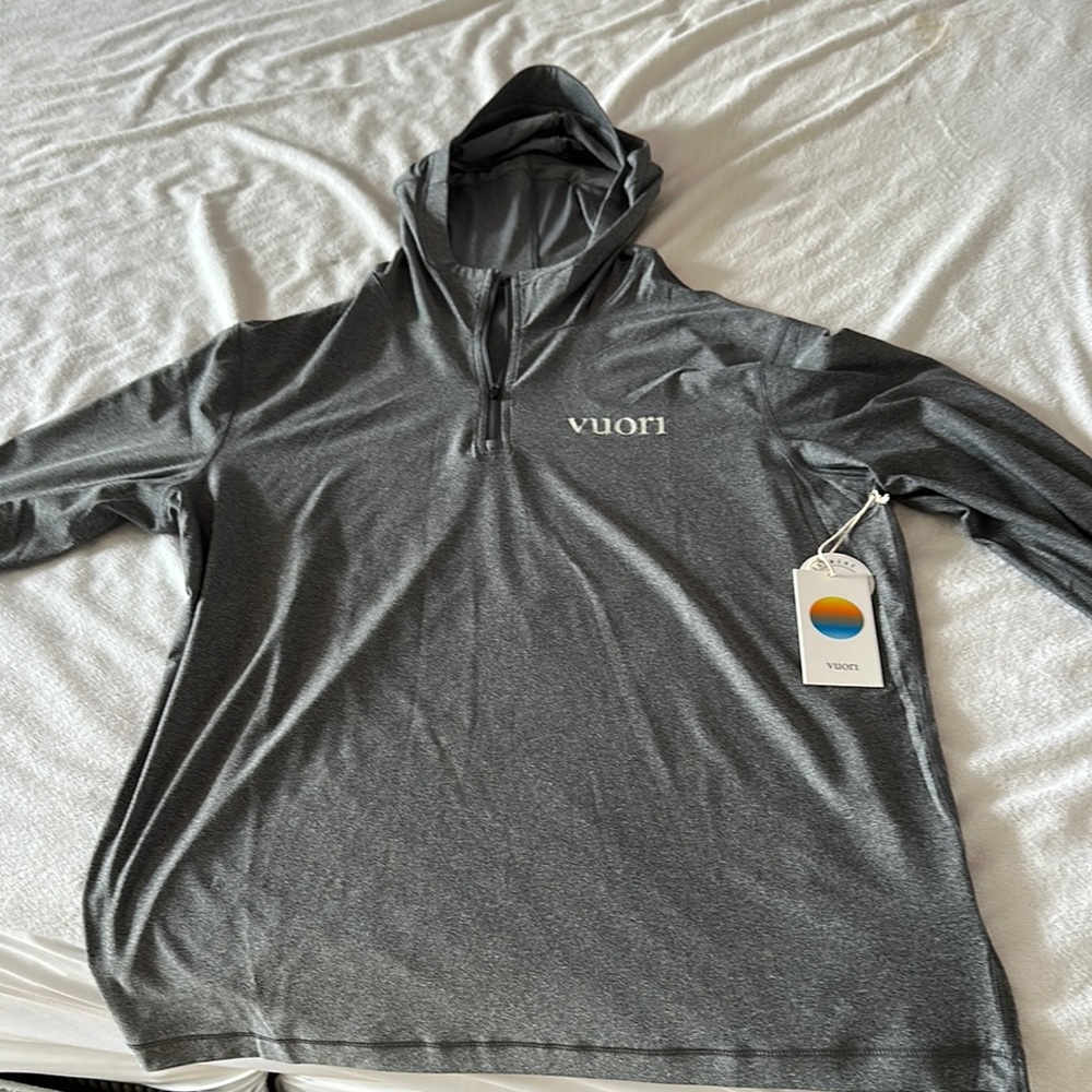 Vuori Charcoal Pullover Hoodie